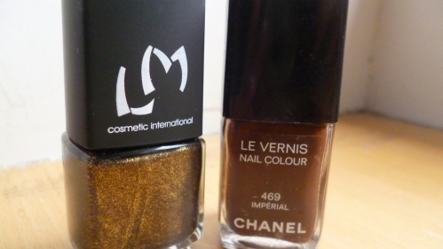 469 Imperial by Chanel & 173 Virtuoso by LM cosmetic